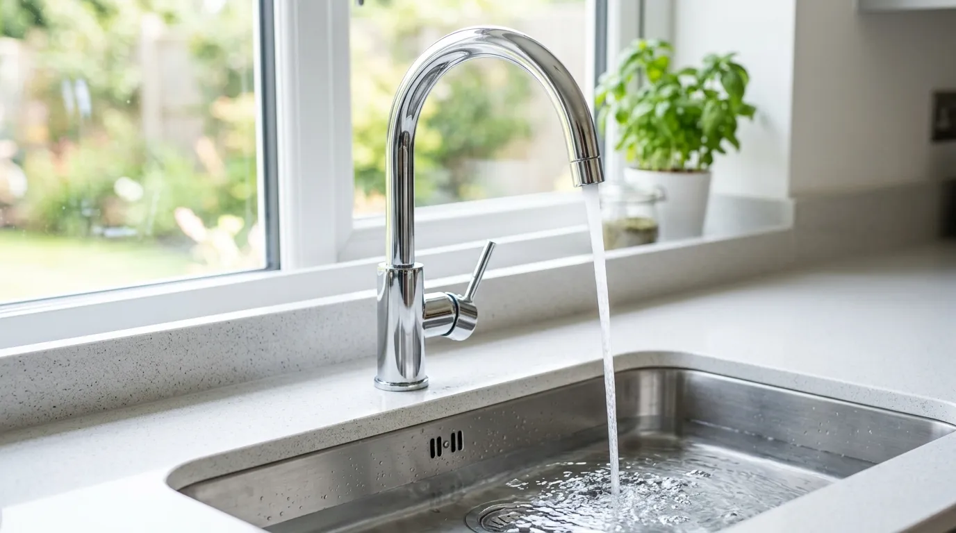 Local Plumbing Master Pros same day plumber fixing a faucet in Jackpot, NV